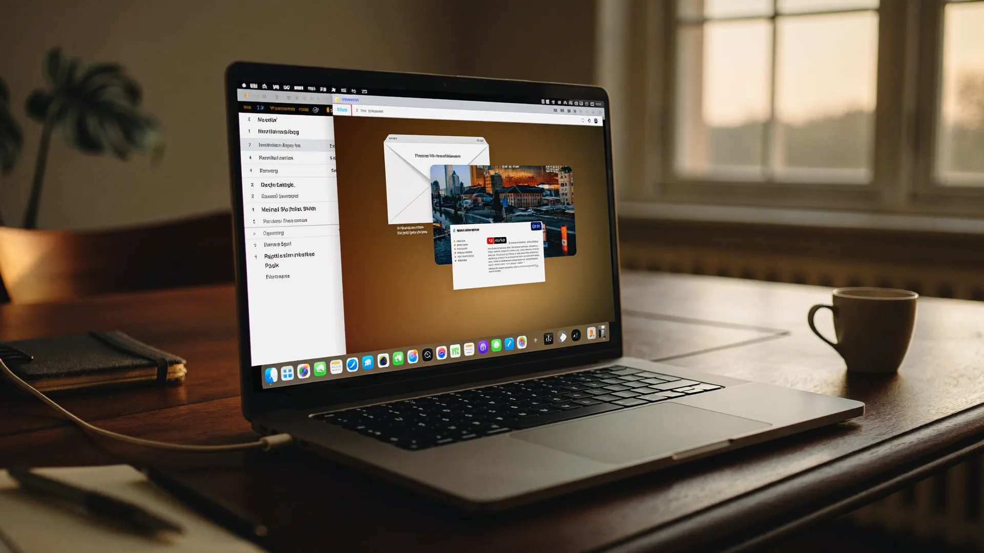Apple Mail on a MacBook
