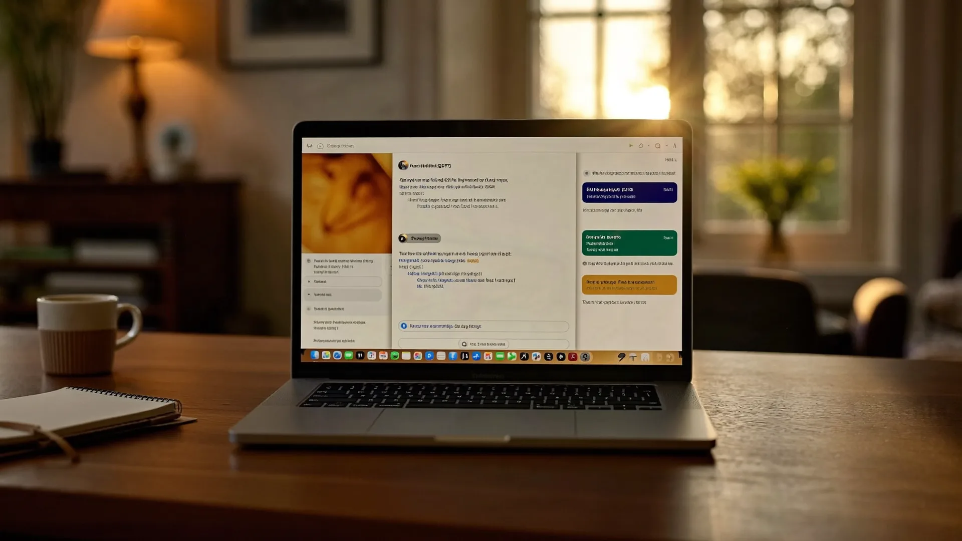 ChatGPT auf einem MacBook