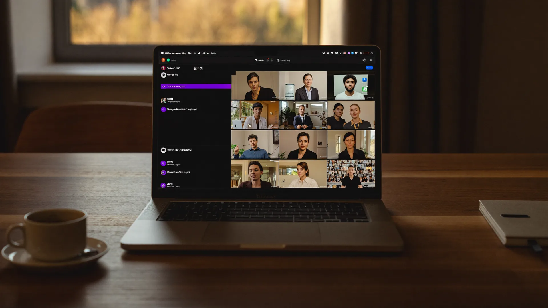 Microsoft Teams auf einem MacBook